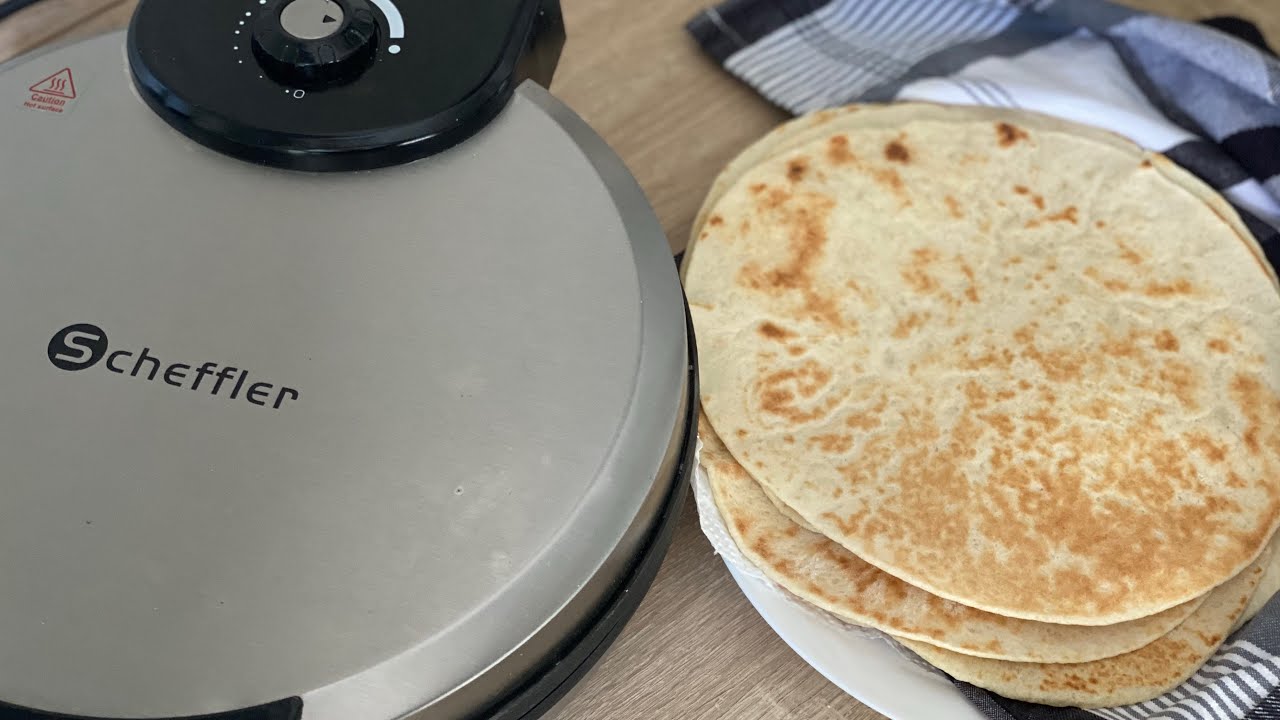 خبز تورتيلا كيفية استخدام مكينة التورتيلا مع اسرار العجينة