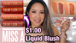 Shop Miss A Color Flush Liquid Blush Review -Shop Miss A Liquid Blush Review Affordable Liquid Blush
