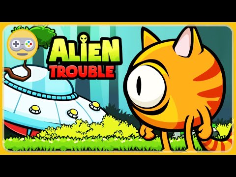 КОЛОБКИ ИНОПЛАНЕТЯНЕ ХОТЯТ ДОМОЙ. ПОБЕГ С ЗЕМЛИ. Alien trouble - Lost in space. Игры на андроид