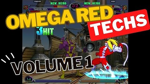 MvC2: Omega Red Techs Vol. 1 (How I Play Omega Red)