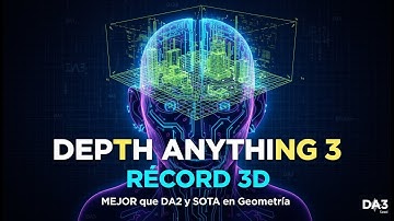 DEPTH ANYTHING 3: Récord en Geometría 3D y Pose con un Solo Transformer. ¡Mejor que DA2!