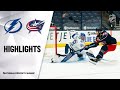 NHL Highlights | Lightning @ Blue Jackets 1/23/21