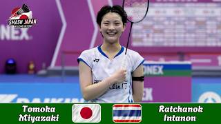 Ratchanok Intanon (THA) vs Tomoka Miyazaki (JPN) | Badminton Japan 2026