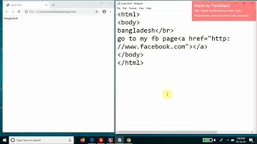 HYPERLINK PROGRAMME IN HTML | HSC ICT 4 CHAPTER | BANGLA