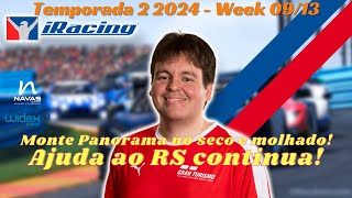 iRacing - Monte Panorama no seco e na chuva!! Season 2, 2024 - Week 09/13 !livepix pt2 (PT/BR - ENG)