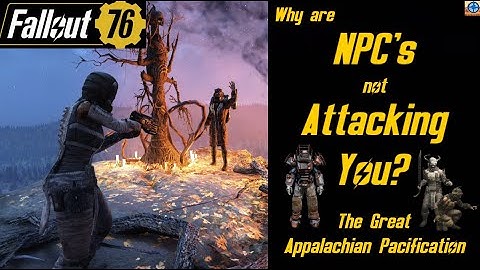 Fallout 76: Why are NPC