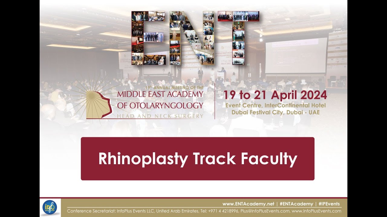 Meet our Expert Speakers in Rhinoplasty!