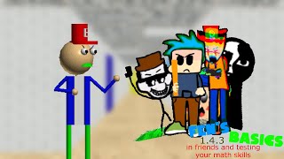 Fen has gathered his friends to kill me | Baldi's Basics Mod