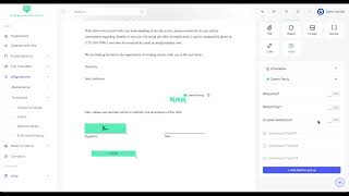 eSignature Editing Tutorial