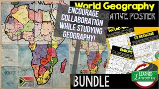 Collaborative Posters for Student Engagement Geography Teachers