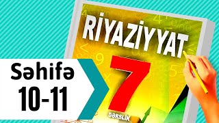 Riyaziyyat 7 ci sinif. seh 10-11. Ədəd Oxu İki Nöqtə Arasındakı Məsafə / dersimiz riyaziyyat