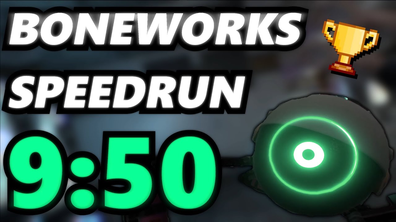 BONEWORKS VR Newgame+ Speedrun in 
