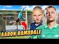 F2 vs aaron ramsdale shooting battle   england goalkeeper 