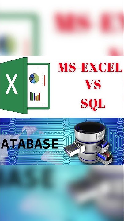 Excel vs SQL 2021 | Easy to learn | No coding is required | #shorts # ...