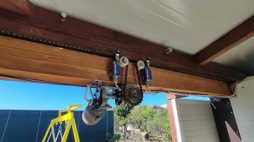 Roll off roof motorization diy