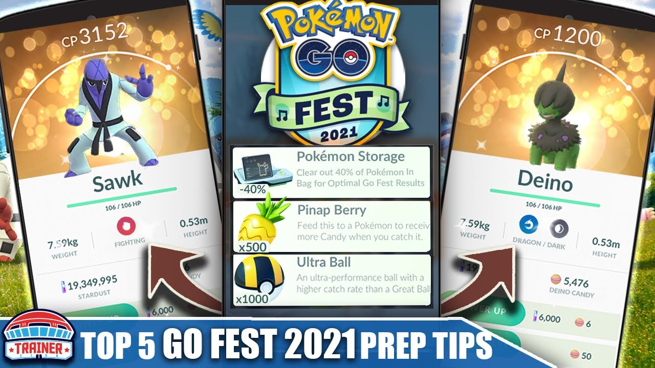 Complete Go Fest 21 Prep Tip Guide Best Event Of The Year 8 New Shinies Pokemon Go Youtube