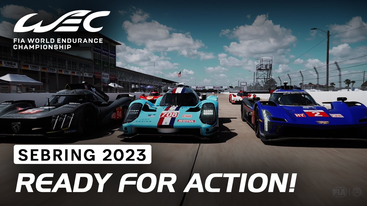 2023 WEC ROUND 1 1000 Miles of Sebring: RACE, RELEASE