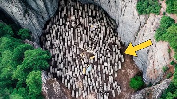 Drone Makes A Chilling Discovery In Valley, No One Is Supposed To See This