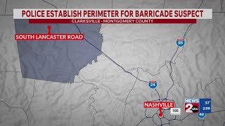 Person barricaded inside Clarksville apartment, police say