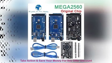 DIYTZT Mega2560 ATMEGA16U2 / Pro Mini MEGA 2560 Mega+WiFi R3