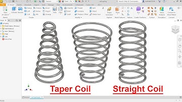 Autodesk Inventor 2023 Create Coil Spring