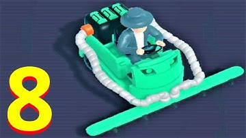 👷 Road Builder Idle 🚧 GAMEPLAY Part 8 Intersection Completed (Android, iOS)