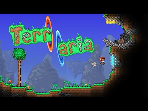 Terraria, but you start with a Portal Gun | Terraria x Portal