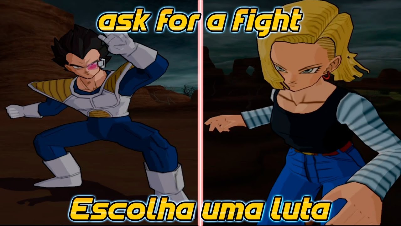 Dragon Ball Z: budokai tenkaichi 3 Vegeta (Scouter) vs Android 18 [COM ...