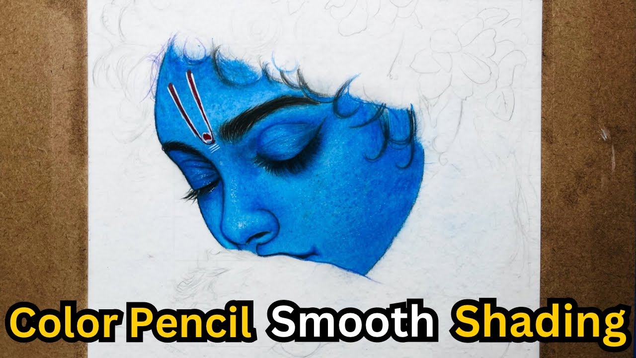 How to draw Realistic Skin with DOMS Color Pencil | Step by Step for ...