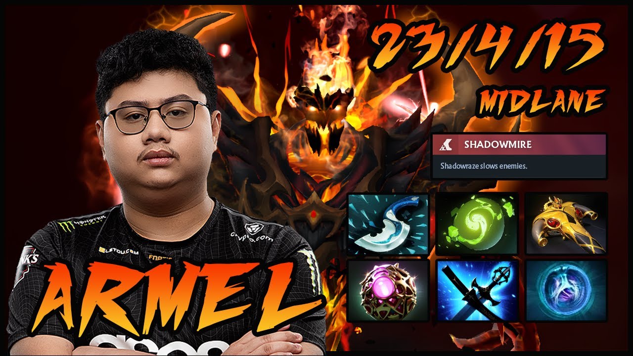 ARMEL Shadow Fiend MID | 6 SLOTTED BEYOND GODLIKE - Dota 2 Gameplay