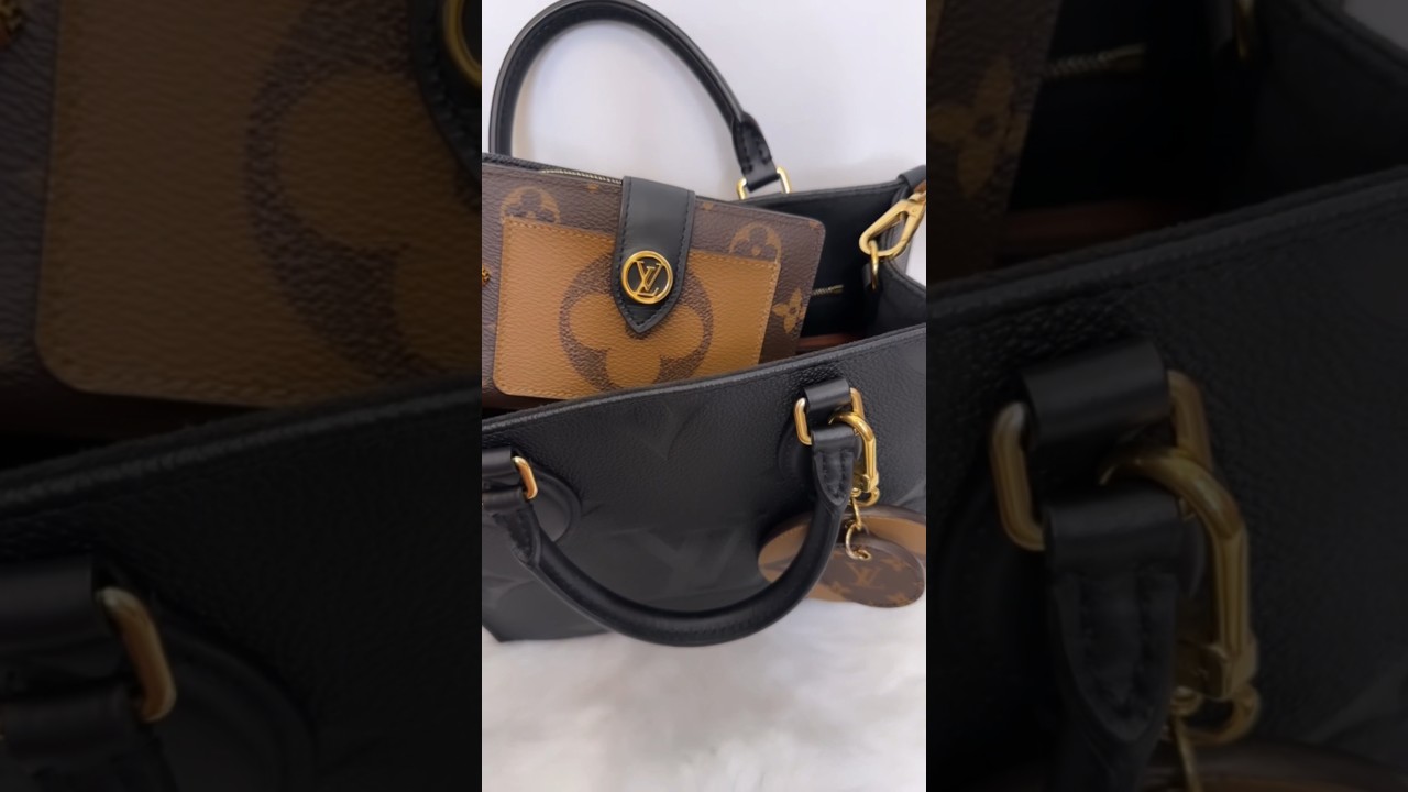 😱REVEAL THE LOUIS VUITTON ON THE GO TOTE PM REVERSE MONOGRAM on