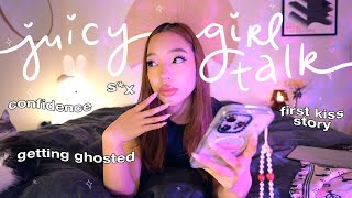 answering tmi GIRL TALK questions ur too scared to ask ur mom (first kiss, dating, confidence...)
