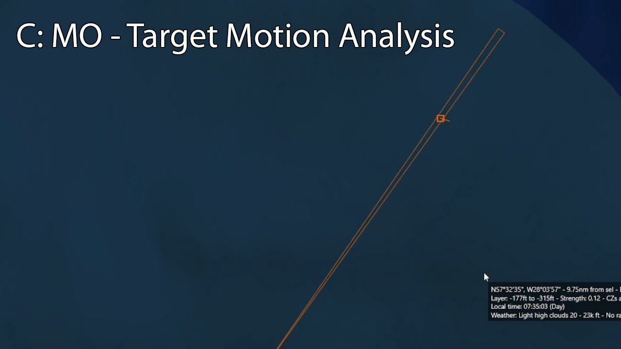 C: MO - Target Motion Analysis 