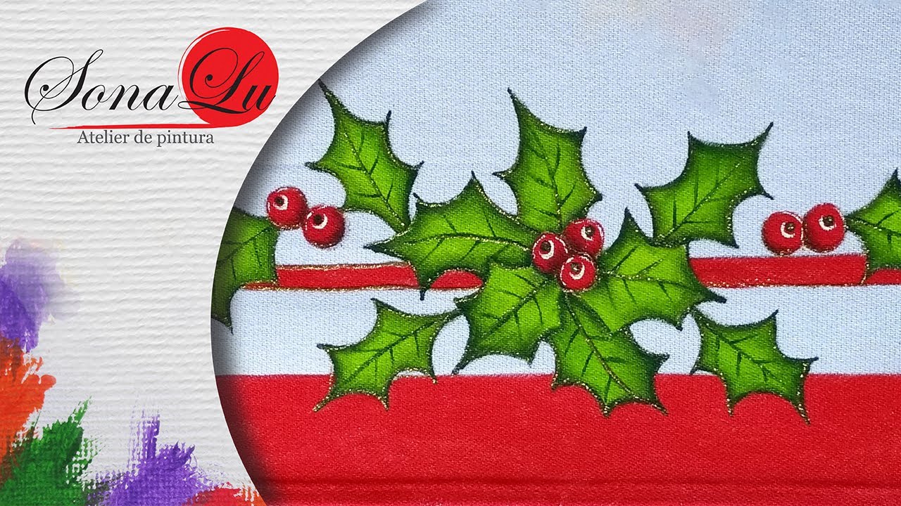 Aula 379 - Barrado Natalino 4 em Pano de Prato