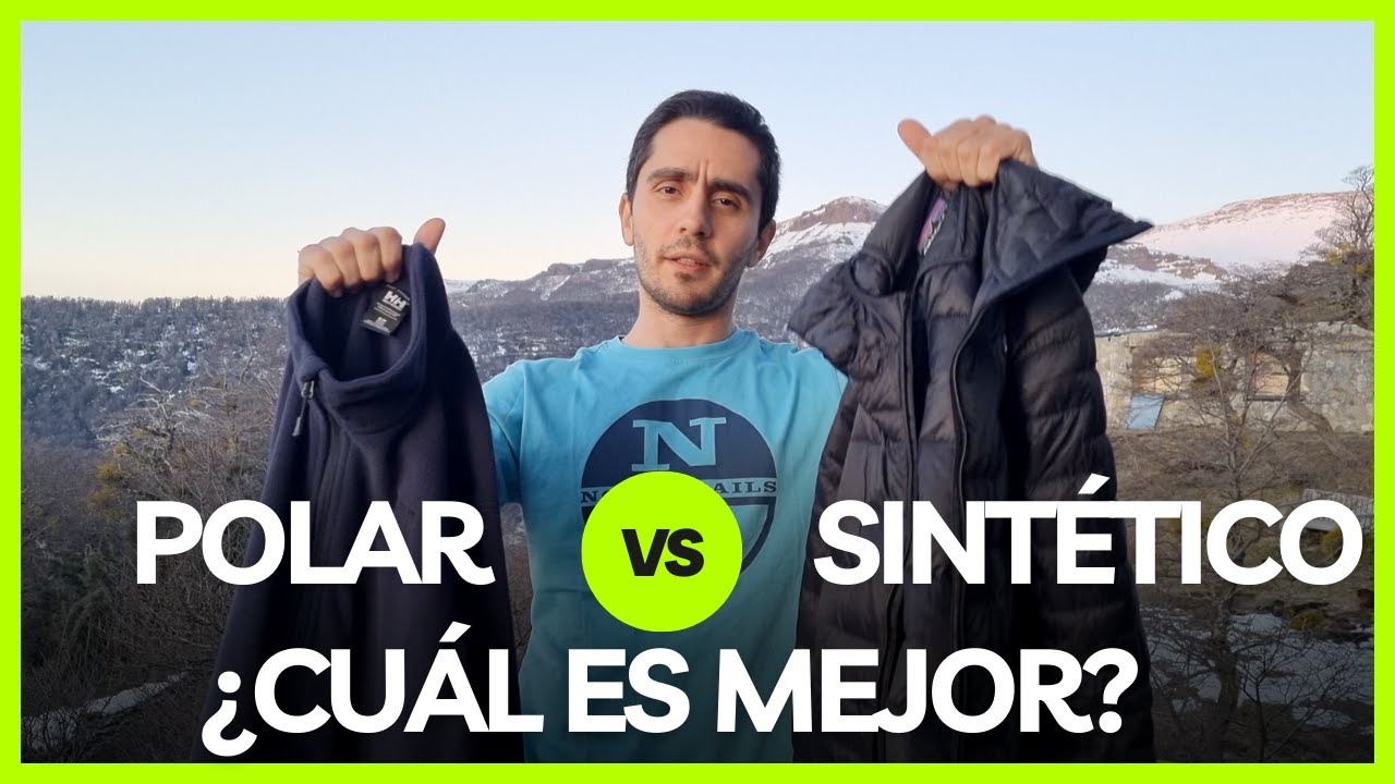 Tejido polar vs relleno sintético | ¿Cuál es mejor?