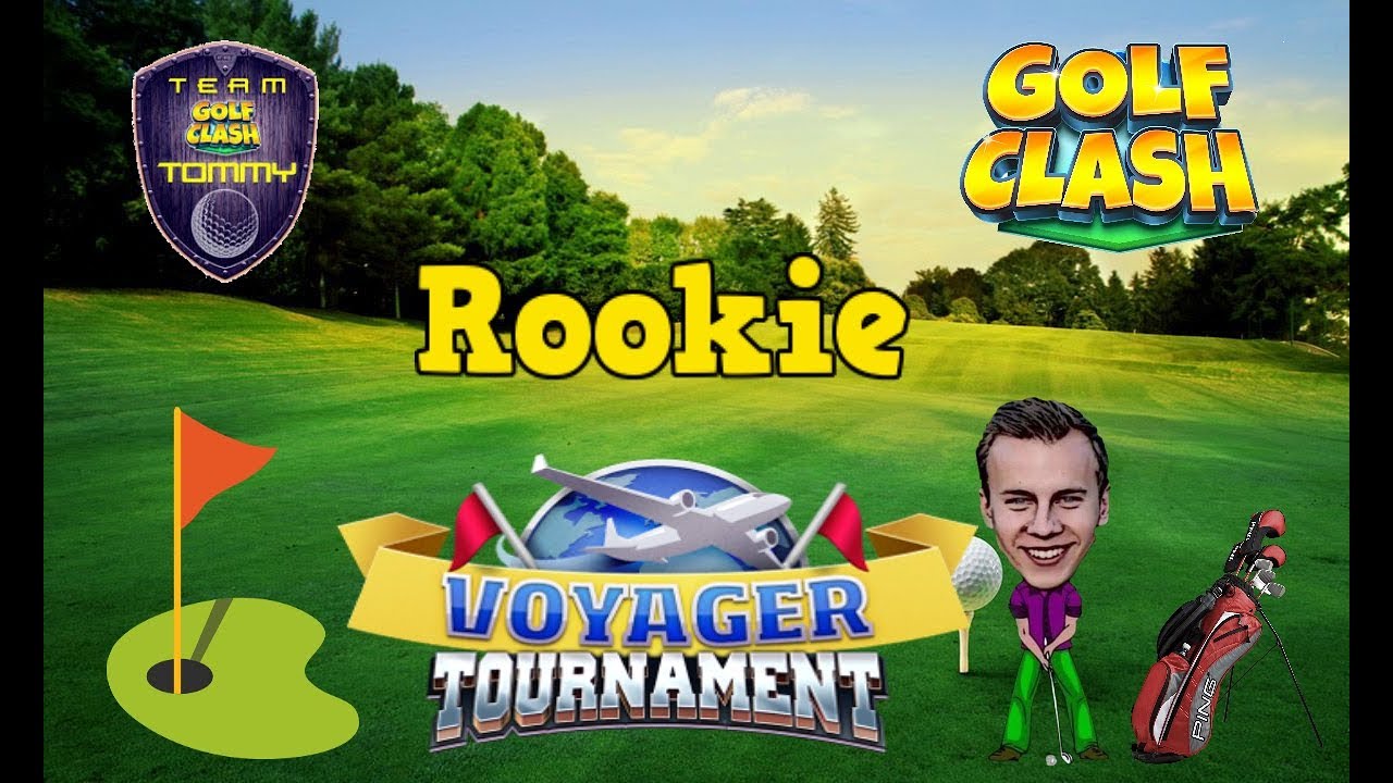 Golf Clash tips, Playthrough Hole 1-9 - ROOKIE Division - Voyager Tournament! playthrough little monster at school