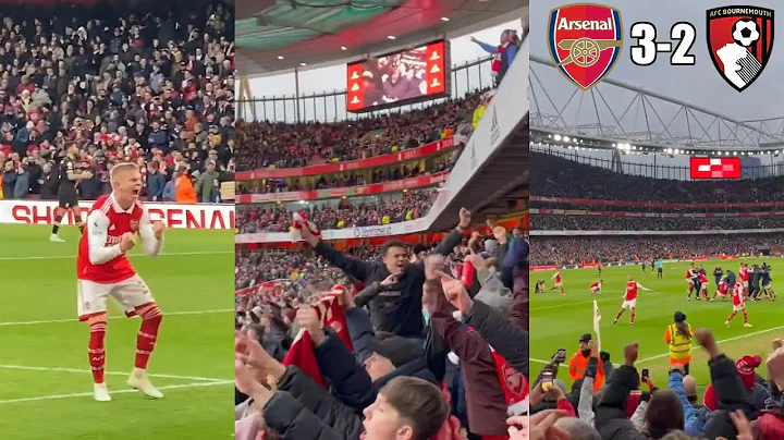 Arsenal Fans Completely Crazy Reactions To 98th Minute Winner by Reiss Nelson Against Bournemouth - DayDayNews