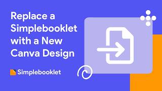 Replace a Simplebooklet with a New Canva Design