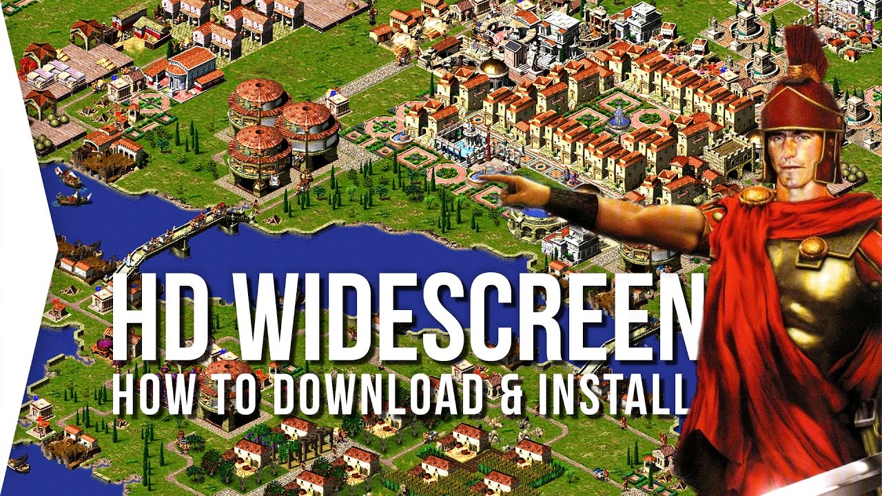 How To Download/Install Widescreen HD Mod for Caesar 3, Pharaoh, Zeus, & Emperor!