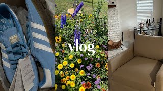 vlog: running errands, chatting, new furniture + small hauls