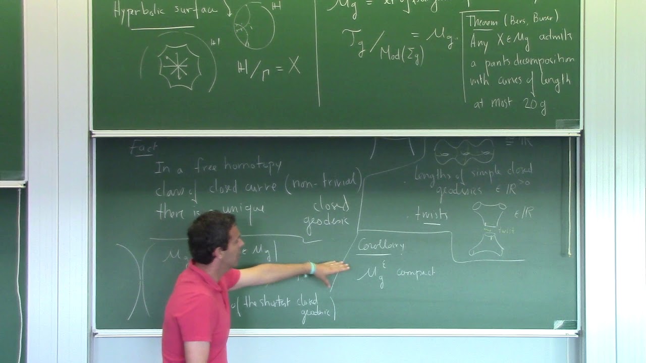 Hugo Parlier (Luxembourg) - Simple closed geodesics, hyperbolic surfaces and moduli spaces