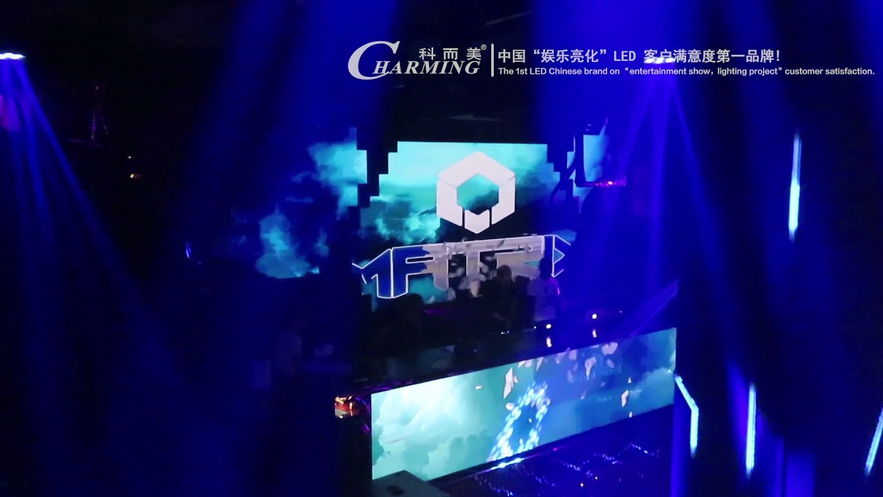 Charming LED @MATRIX Bar in Wuhan city,China