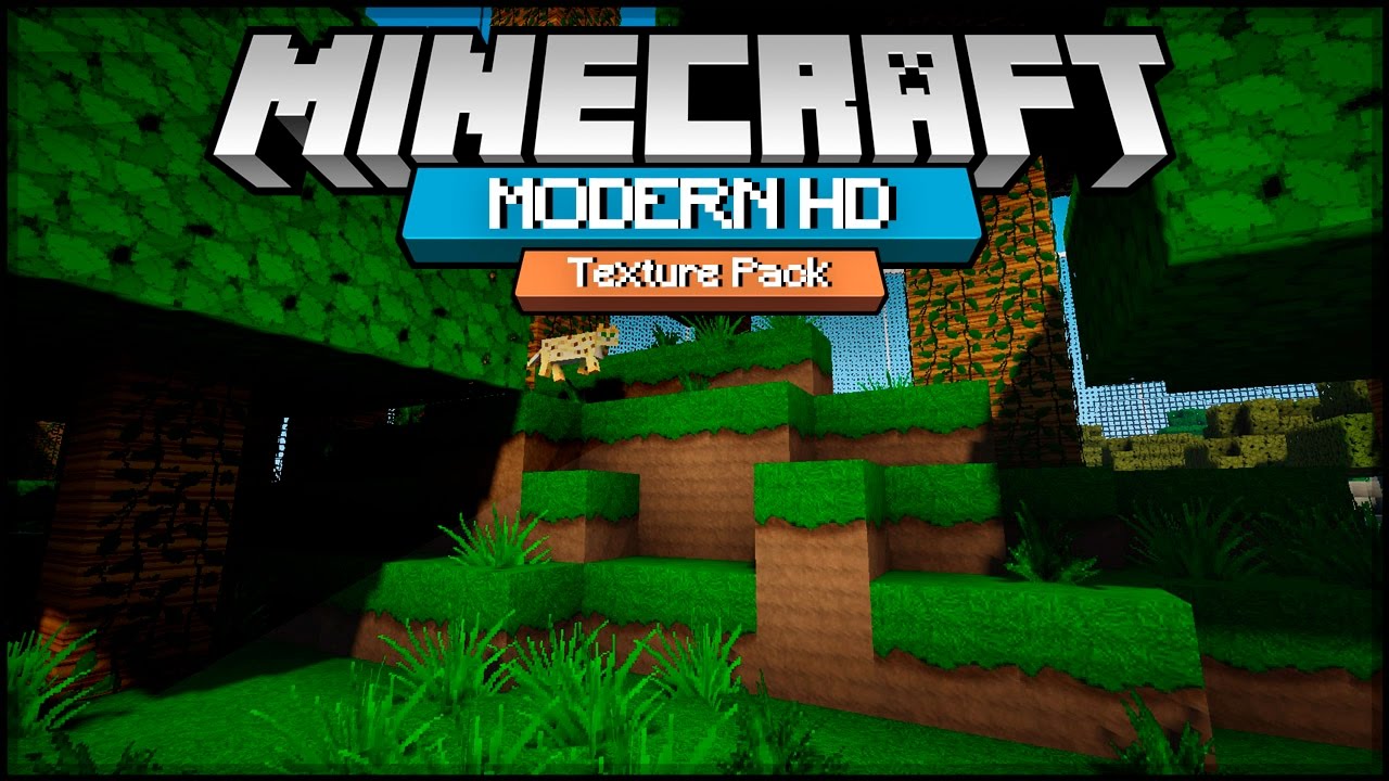 Modern Hd 64x64 Minecraft Texture Pack 1 12 1 11 1 10 Download Youtube