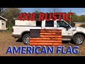Rustic American Flag Project / 4x8 Rustic American Flag Project / 4x8