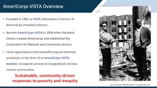 AmeriCorps VISTA Virtual Information Session
