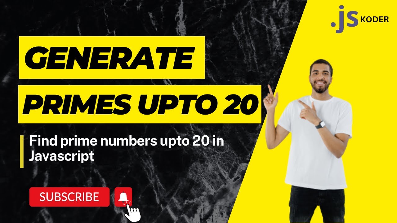 how to check prime numbers in javascript ! javascript... Find Prime Numbers upto 20 in Javascript hindi | Javascript Interview ...