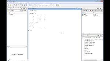 Finding the Length, Size, Sum, and Number of Elements in a Matrix