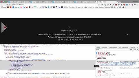 Bootstrap 4 Tutorial From PSD to HTML Part 6 (no audio)