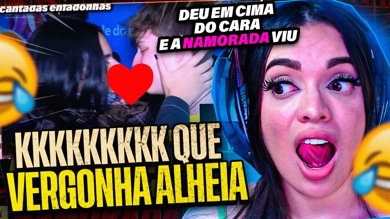 HUDSON AMORIM REAGINDO DEU EM CIMA DO CARA E A NAMORADA VIU! cantadas enfadonhas | [REACT]