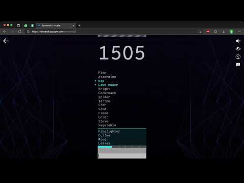 I beat Semantris (sort of...)